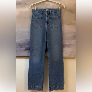 Faherty Stretch Terry Patch Pocket Pant Denim Jeans